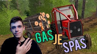 GAS JE SPAS NIJE USPEO IMT 577 DV Ep#008 /Farming Simulator 17