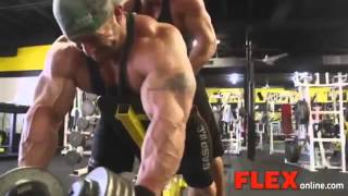 Flex Lewis High Intense Back Workout