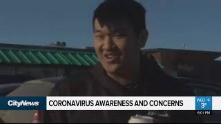 Coronavirus on the radar in Calgary