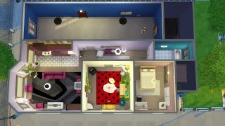 Sims 4 Speed Build: 28 Jasmine Suites renovated apartment (Cheap!)