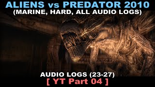 Aliens vs Predator 2010 - Marine walkthrough 04 ( All Diaries, Hard, No commentary ✔ ) Refinery #02