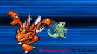 Scizor VS Tyranitar