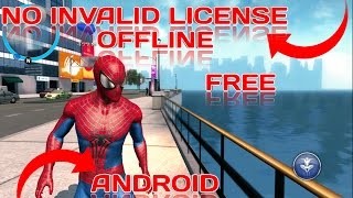 ?(ANDROID) HOW TO DOWNLOAD THE AMAZING SPIDERMAN 2 OFFLINE WITHOUT INVALID LICENSE PROBLEM APK+OBB