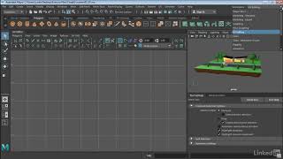 #11 Курс Maya 2017 Essential Training. Рабочая область