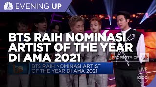 BTS Raih Nominasi Artist Of The Year Di American Music Awards 2021