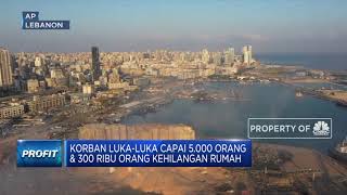 Korban Tewas Ledakan Beirut Lebanon 135 Orang