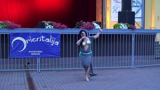 Ruwaida in Lithuania Orientalis Gala Show