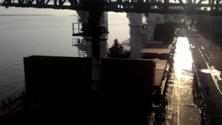 Loading of sugar/ Погрузка сахара сырца