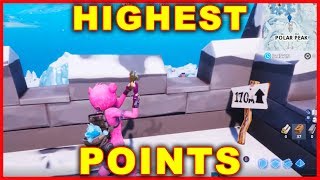 Fortnite: Highest Elevation Points Locations CHALLENGE