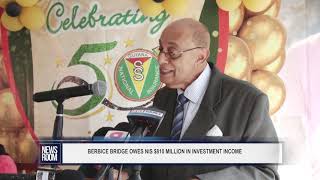 BERBICE BRIDGE OWES NIS $810 MILLION IN INVESTMENT INCOME