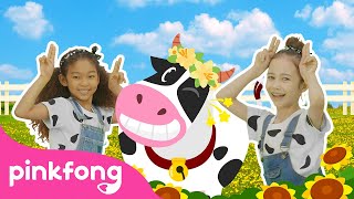 La Vaca Lola | Pinkfong ¡Baila, Baila! | Animales de la Granja | Canciones Infantiles