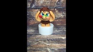 мамонтёнок из мастики /  how to make mammoth cake topper