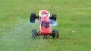 RC Traxxas T-maxx wheelie