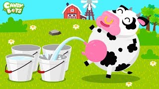 Candybots Animals for Kids - Learn Sound & Name - Fun on the Farm