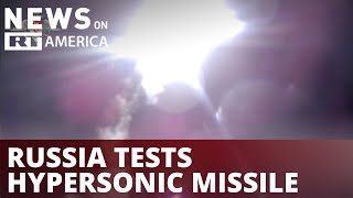 Russia successfully tests hypersonic missile while Putin warns of 'red lines'