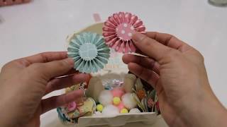 EASTER EGG CARTON EMBELLISHMENT "BOX"!!!!