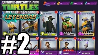 [VIDEOGUÍAS] Las Tortugas Ninja Leyendas - #2 Muchos personajes y torneos semanales