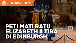 Peti Mati Ratu Elizabeth II Tiba di Gereja Katedral St. Giles Edinburgh