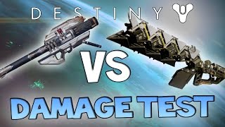 Destiny Gjallarhorn vs Sleeper Simulant (Damage Test) | Best Exotic?