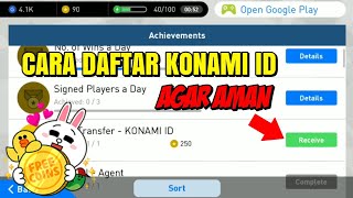 CARA DAFTAR KONAMI ID - PES 2018