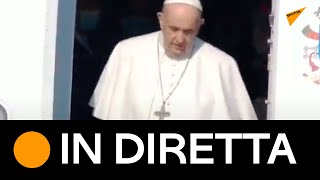 Papa Francesco arriva in Slovacchia