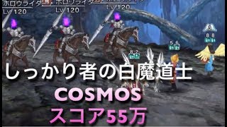 【DFFOO】しっかり者の白魔道士COSMOS スコア55万