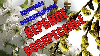 ВЕРБНОЕ ВОСКРЕСЕНЬЕ 2019 душевное поздравление с вербным воскресеньем