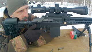 Вепрь 308 Супер в AR 15 Снайпер