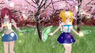 MMD Fairy Tail Erza Et Lucy Senbonzakura