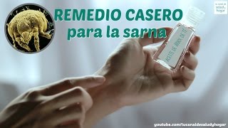 Remedio casero para la sarna