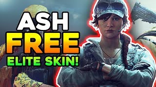 ASH ELITE skin FREE?! - Rainbow Six Siege