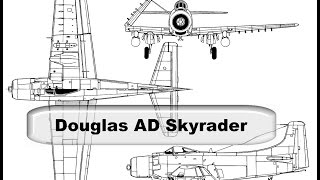 Чертежи модели Douglas AD 7 Skyrader 19#