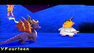 Spyro 2 Riptos Rage Texture Hack - Dark Colossus (In game)