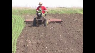 Мотоблок ЗУБР с катками / Motoblock with rollers bison