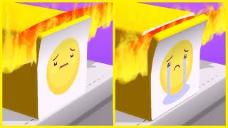 FIRE KNIFE CUTTING ASMR
