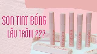 [SWATCH & REVIEW] I'm meme mystery volume tint / Son tint bóng lâu trôi??? & Give away | LiBee