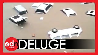 People Literally SWEPT Away as China Flooded Following Record-Breaking Rainfall