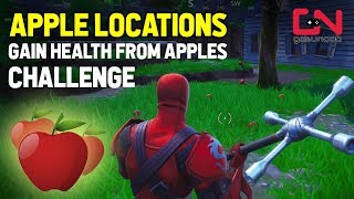 Fortnite - Apple Locations - Gain Health From Apples Challenge - Season 8 - Week 2