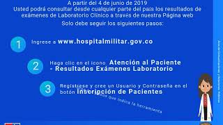 Pasos para la consulta de exámenes a través de nuestra página web