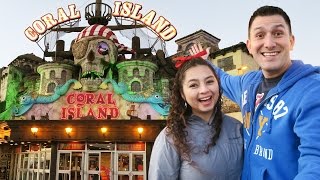 CORAL ISLAND Arcade Fun in Blackpool, England!!!