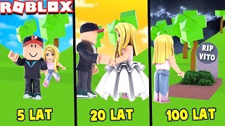 SYMULATOR PRAWDZIWEGO ŻYCIA W ROBLOX! (Starzejemy się i umieramy) | Vito i Bella