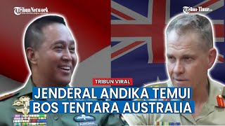 Ekspresi Jenderal Andika Perkasa saat Ketemu Kepala Intelijen Pertahanan Australia Disorot