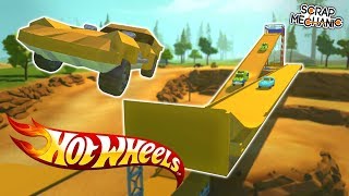 HOT WHEELS TWIN MILL RETURNS! - Scrap Mechanic Creations Gameplay - Hot Wheels Toys