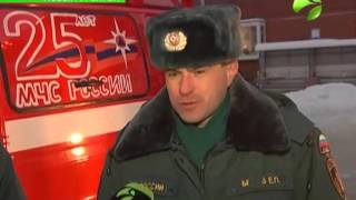 На Ямале в преддверии 25-летия МЧС России проходит автопробег пожарной техники