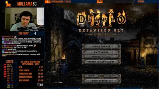 DIABLO 2 - THE HUNT FOR WORLD RECORDS - Any% Sorceress (08/12/2018)