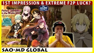 Extreme F2P Luck? Fellow Soldiers in the Wilderness 1st Impression & Scout (SAOMD Memory Defrag)