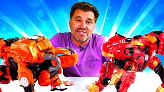 Видео для детей: Металионы в Шоу Play Рой! Ария, Урса, Лео, Скорпио и Таурус против Сигмы!