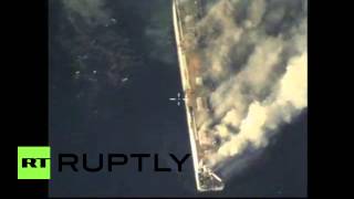Russia: Watch missile blow vessel out of the water