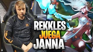 CUANDO FNATIC juega con 3 SUPPORTS en la LCS... *REKKLES JANNA* | FNC vs MSF | LCS EU Resumen (LVP)