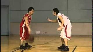 バスケ個人技1　高速ドリブルからのレイアップ